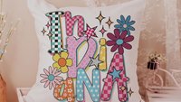cute Indiana throw pillows for couch colorful accent pillows for dorm room, real estate agent gifts, realtor office decor, Indiana girl gift