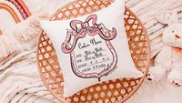 custom birth stats decorative pillows for nursery, personalized baby keepsake gift, lavender nursery decor, sentimental Mothers day gifts