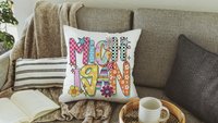 trendy Michigan throw pillows for couch colorful Michigan dorm decor for girls, real estate agent gifts, bright Michigan decor for office