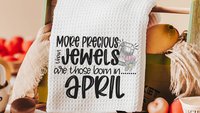 more precious than jewels Christian throw pillows for women, April gifts for daughter, Proverbs 3:15 hand towel, April birthday gift for her