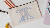 talk birdie to me golf tote bag for cart, golf Mothers Day gift for golfers, golf mom era golf wristlet for women, funny golf gifts for her