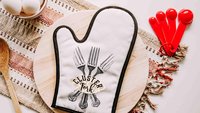 Cluster fork funny table runner 