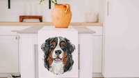 Bernese mountain dog table runner 