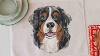 Bernese mountain dog placemats