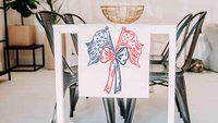 Sketch American flag pot holder & oven mitt