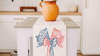 American flag coquette placemats