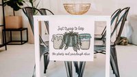 Sourdough table runner 