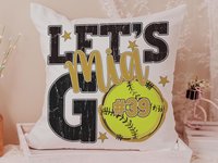 CapableByDesign personalized name and number throw pillows