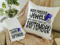 CapableByDesign more precious than jewels throw pillows and towels