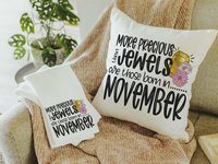 CapableByDesign more precious than jewels throw pillows and towels