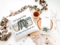 Funny sourdough quotes throw pillow for sofa, gifts for gardeners, keeps plants alive plant mom gifts, sourdough kitchen decor, bread baker