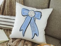 CapableByDesign personalized volleyball throw pillow
