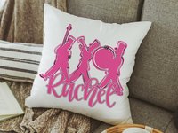 CapableByDesign personalized band throw pillow