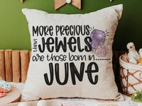 CapableByDesign more precious than jewels throw pillows and towels