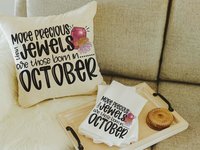 CapableByDesign more precious than jewels throw pillows and towels