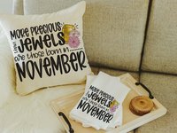 CapableByDesign more precious than jewels throw pillows and towels
