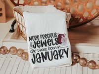 CapableByDesign more precious than jewels throw pillows and towels