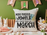 CapableByDesign more precious than jewels throw pillows and towels
