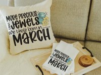 CapableByDesign more precious than jewels throw pillows and towels