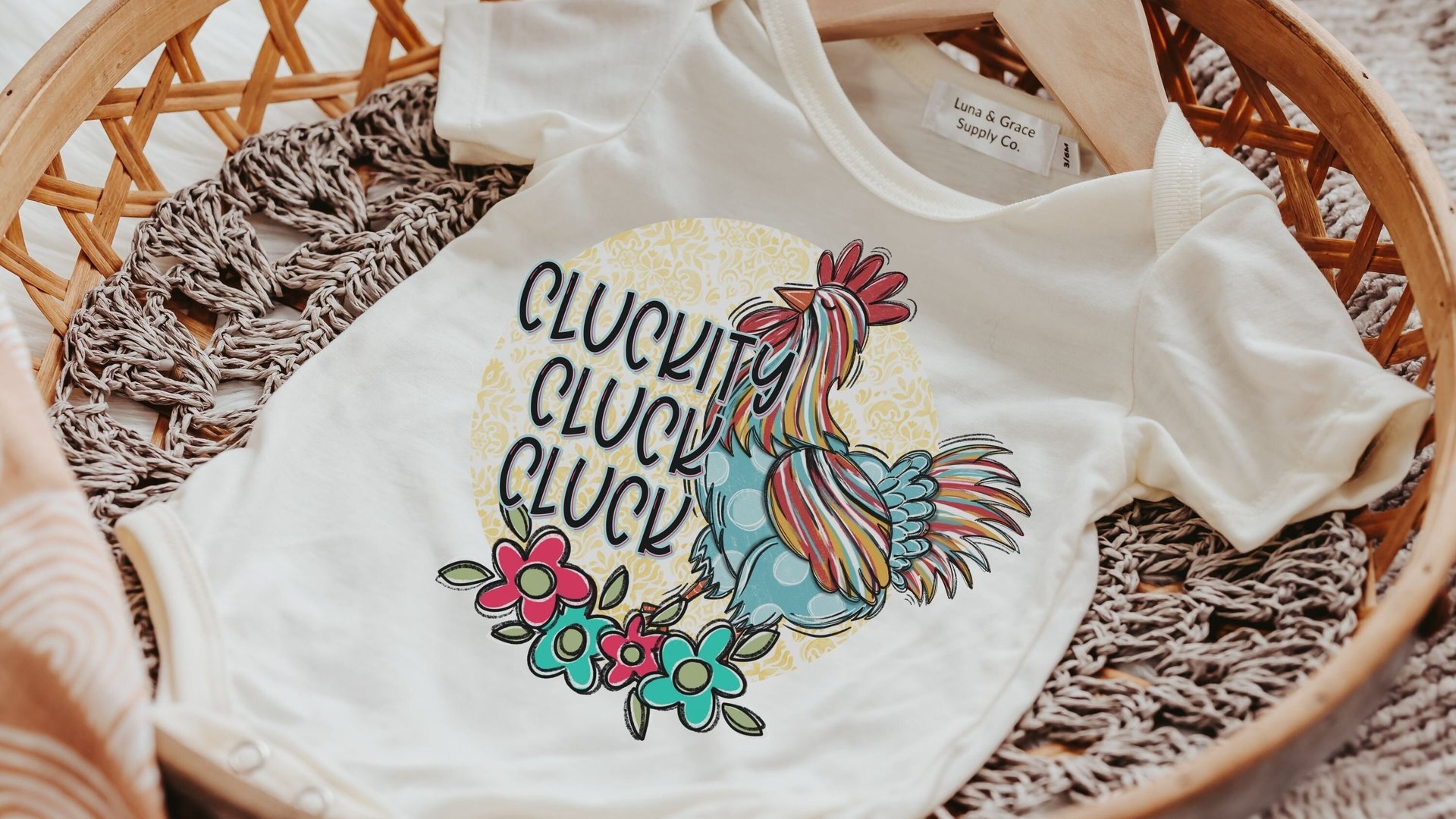 cute chicken sayings farm baby bodysuit funny chicken baby clothes girl, cluck cluck chicken baby shower gift girl, infant girl coming home