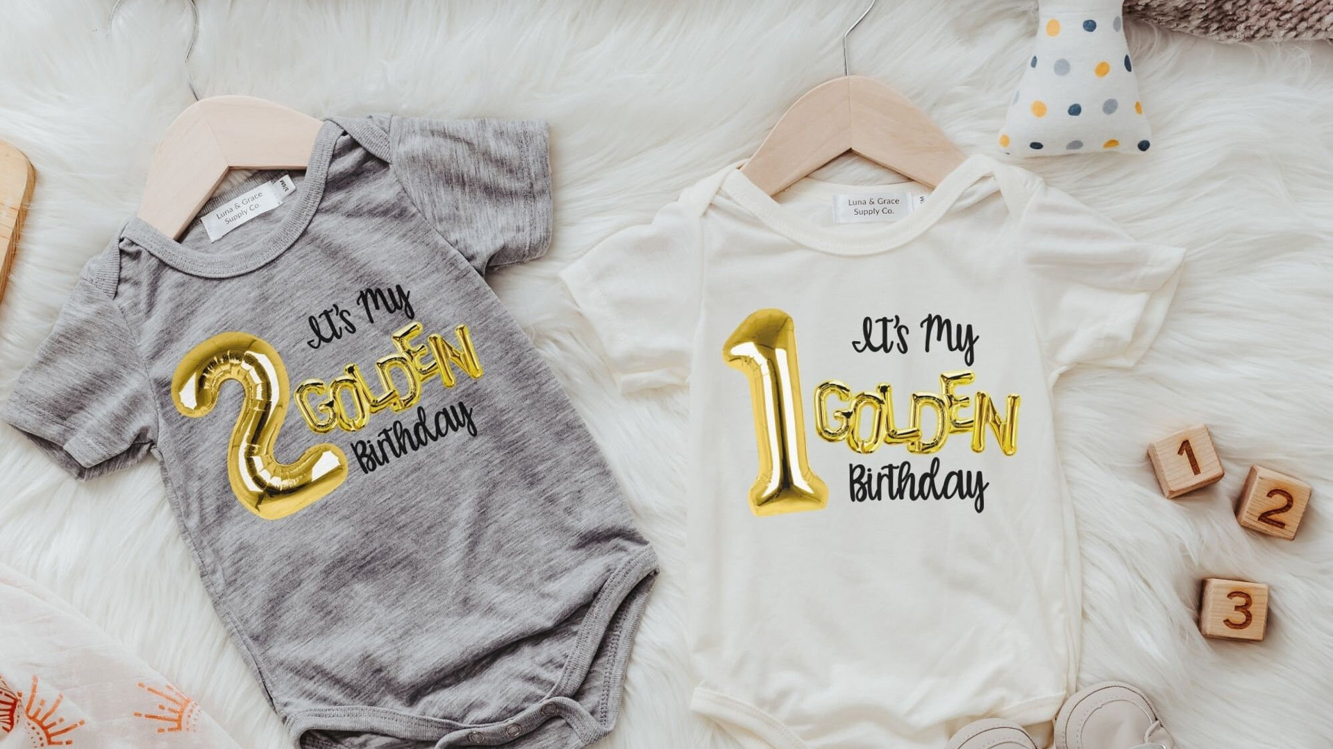 1st birthday girl outfit, golden birthday cake smash outfit boy, first birthday gift ideas, baby gift set, baby bib and burp cloth set, best