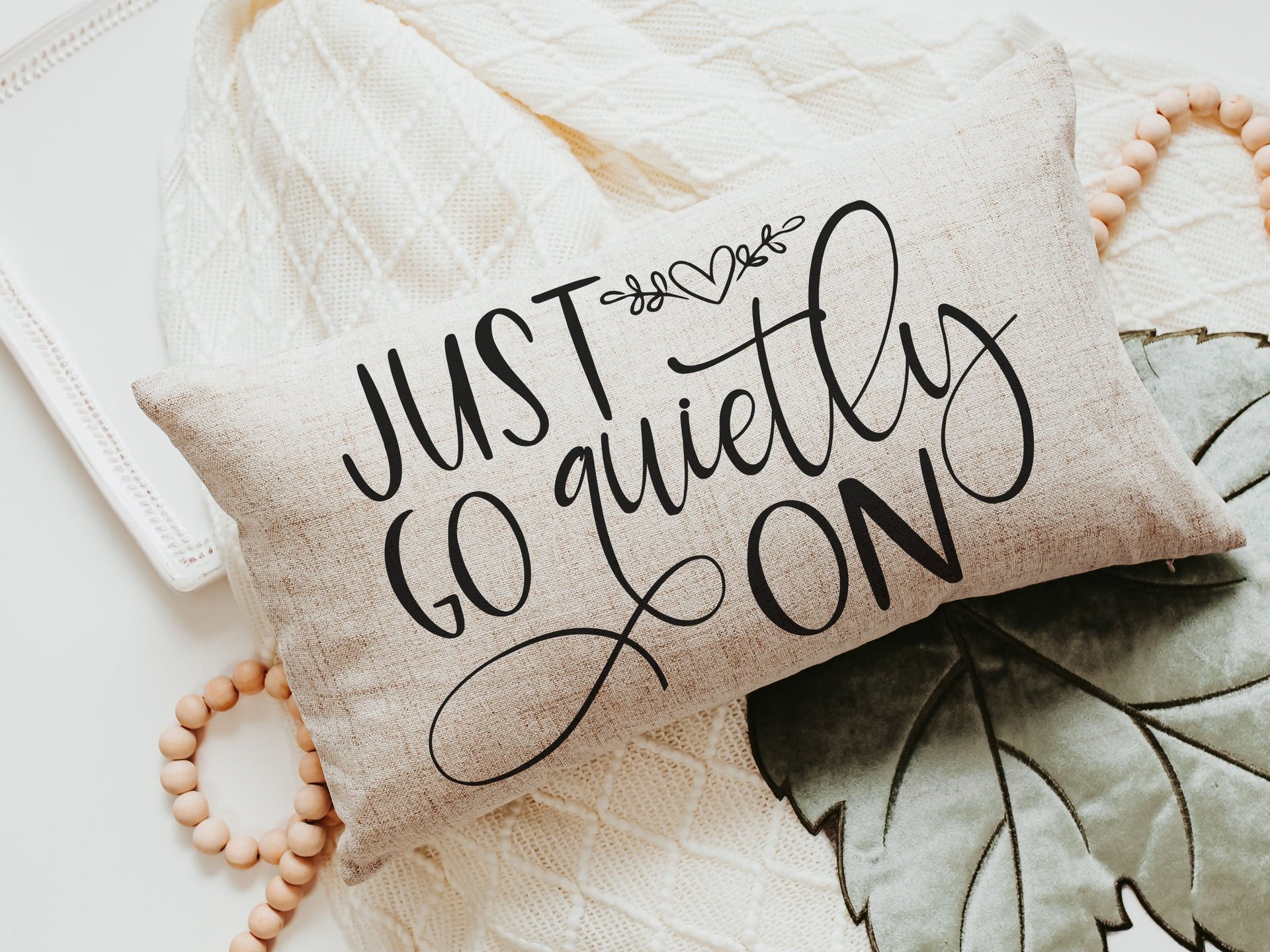 positive affirmations lumbar throw pillows for couch, college dorm decor for girls, inspirational quotes dorm pillows for college girls