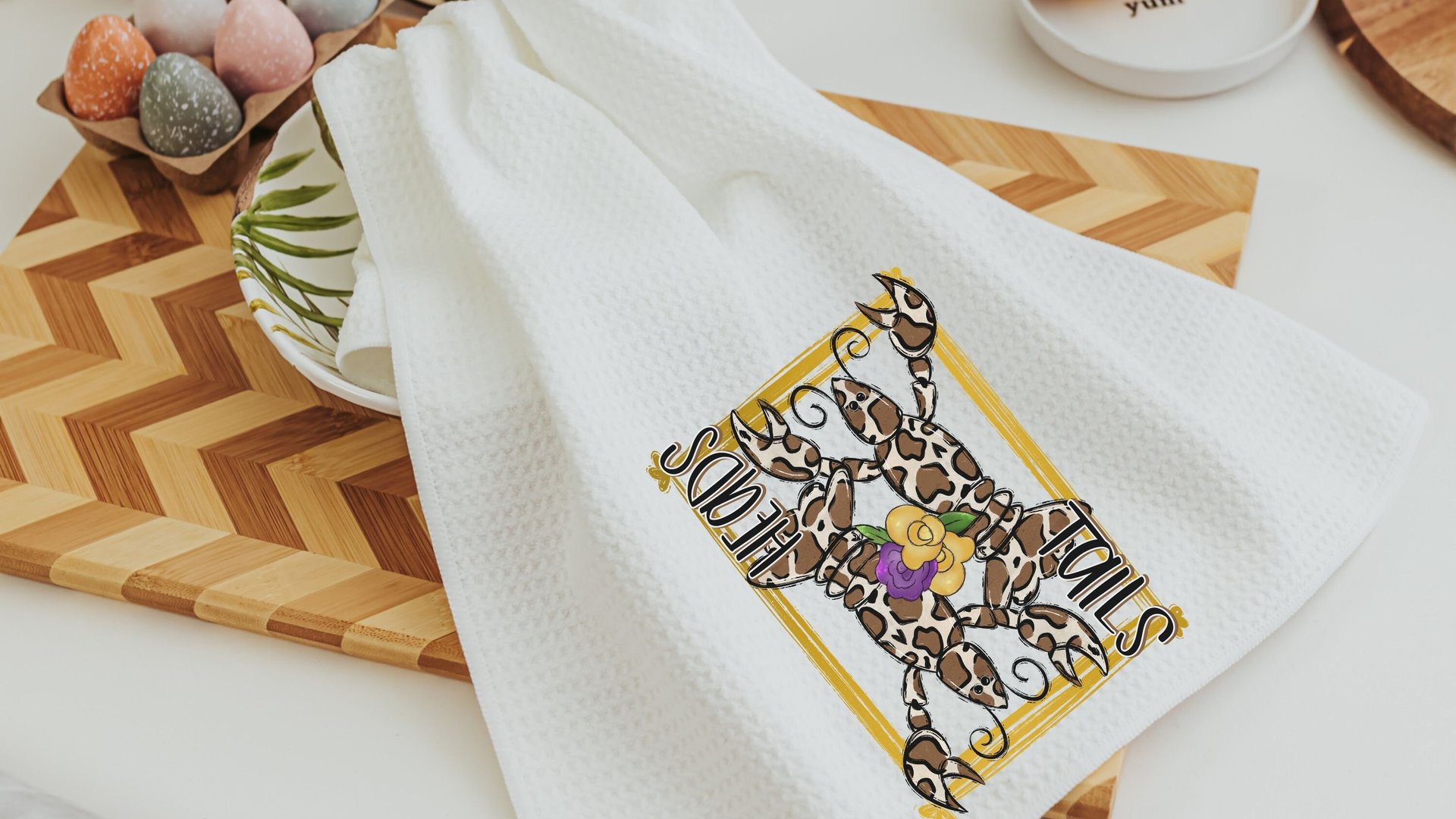 when life gives you lemons boil crawfish kitchen towels, Creole cooking crawfish boil Cajun kitchen decor, pinch the tail Louisiana gifts