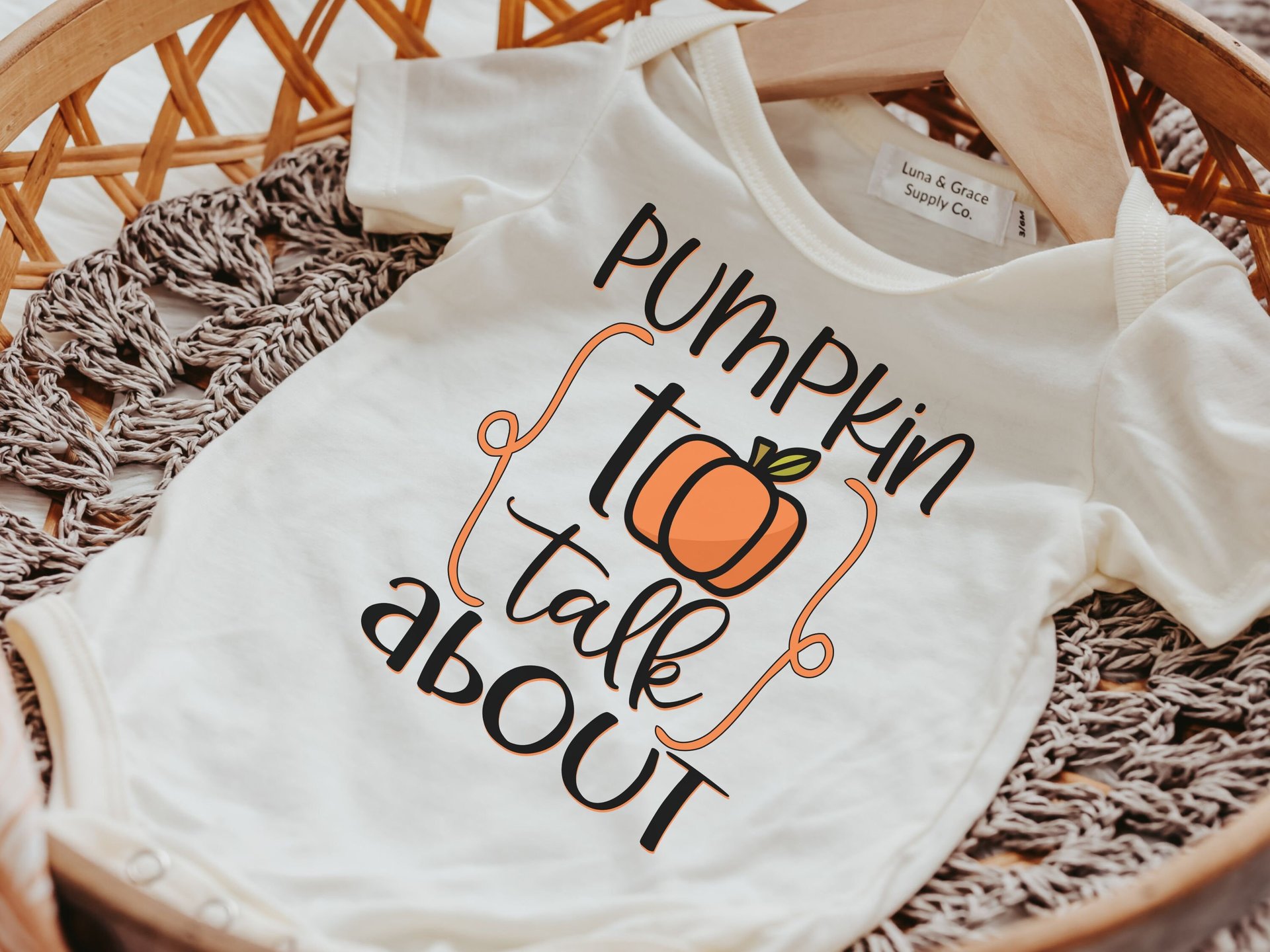 Pumpkin Baby Outfit Set, Fall Newborn Clothes, Baby Shower Gift