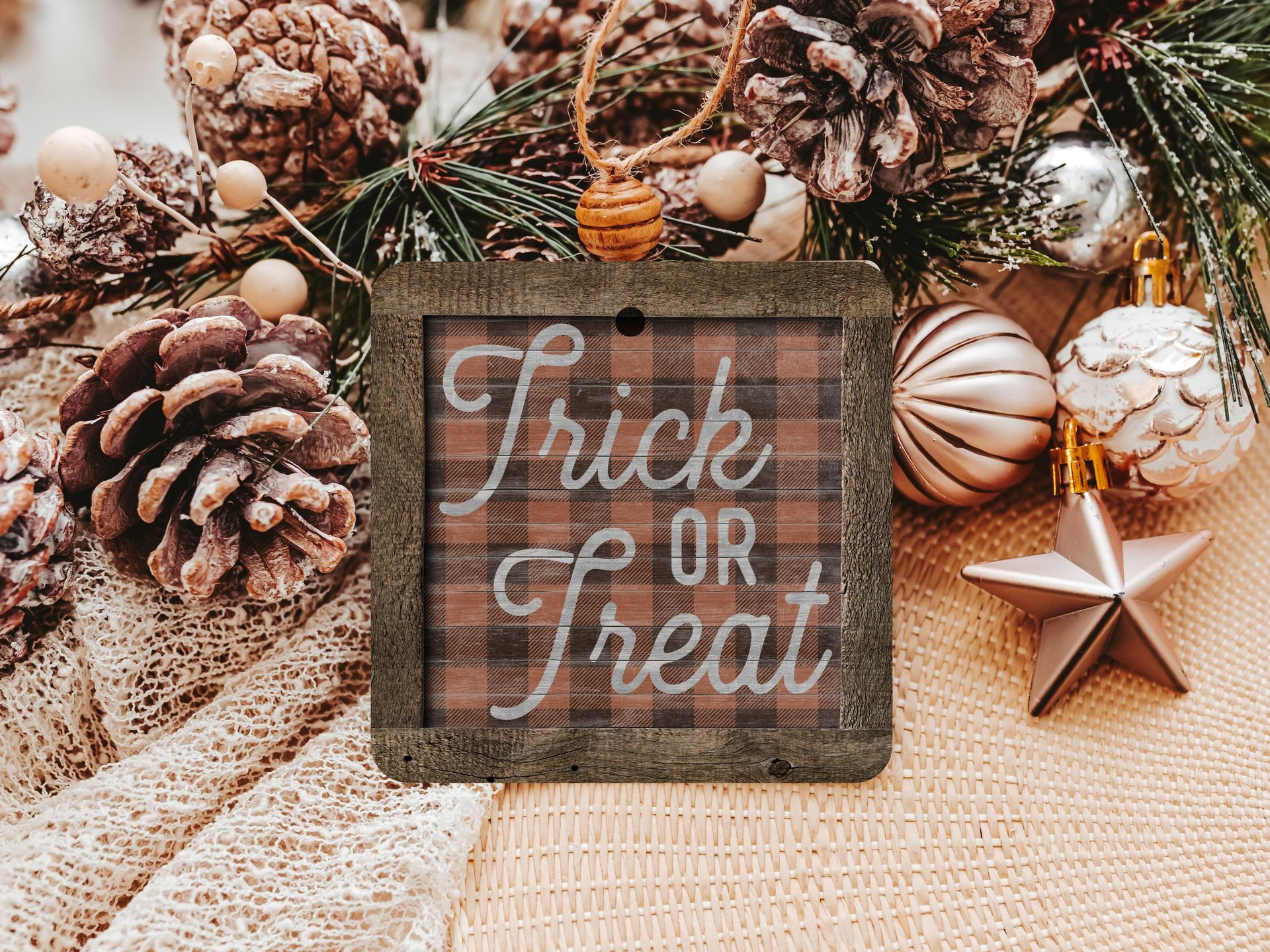 CapableByDesign trick or treat ornament