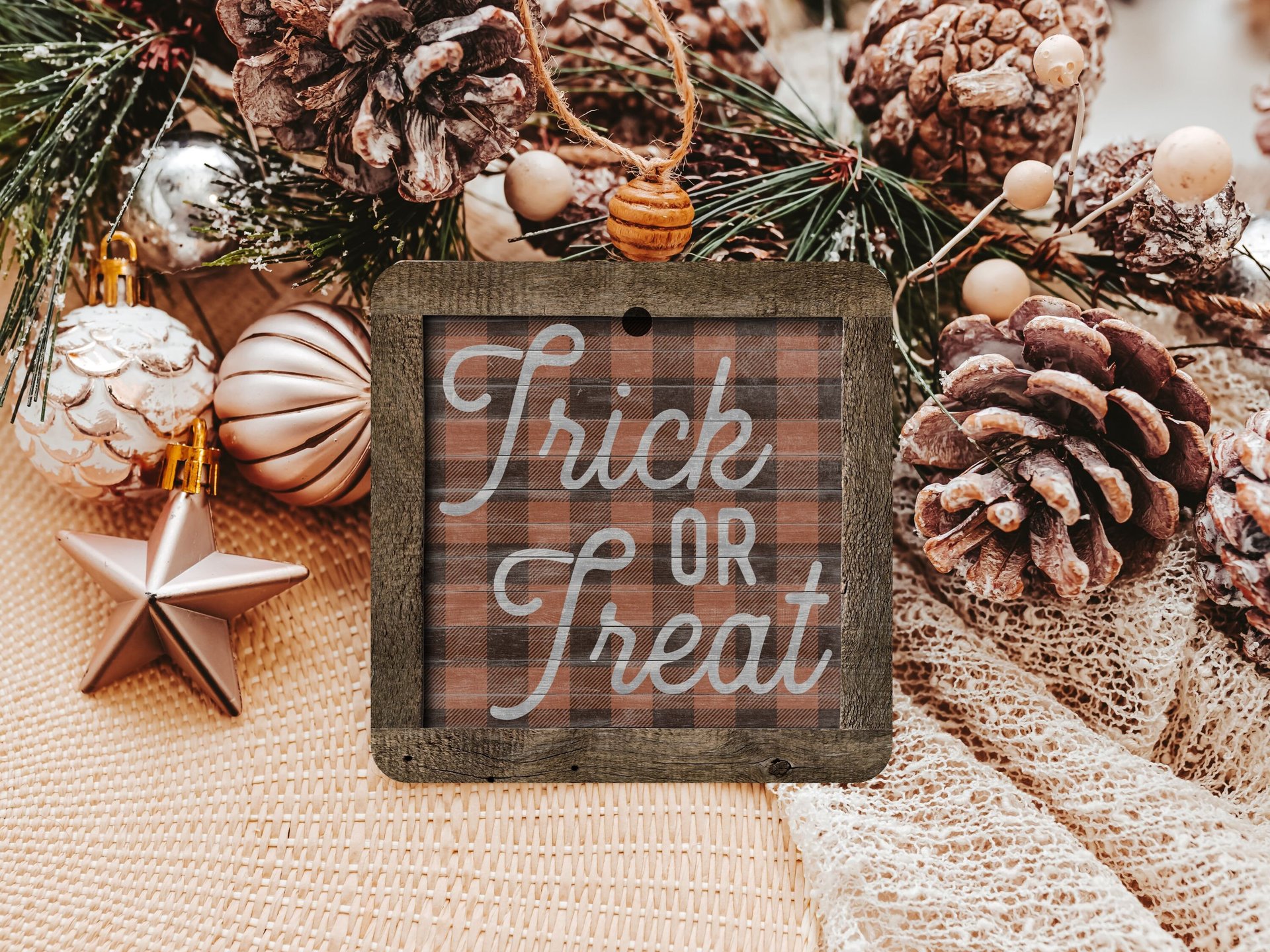 CapableByDesign trick or treat ornament