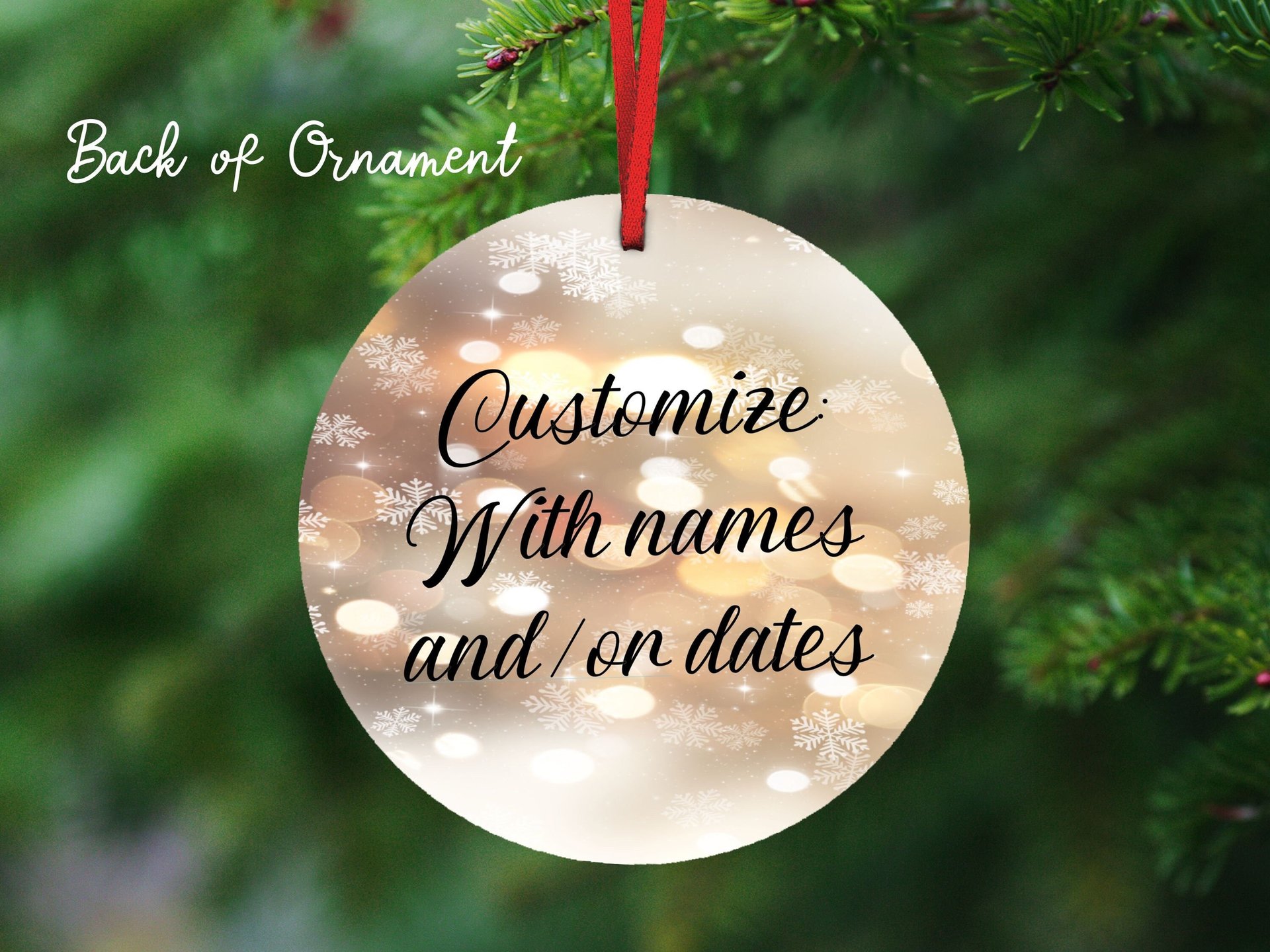 personalized when a cardinal appears memorial ornament for loss of mother, in loving memory bereavement gifts for grandpa, grief gift for
