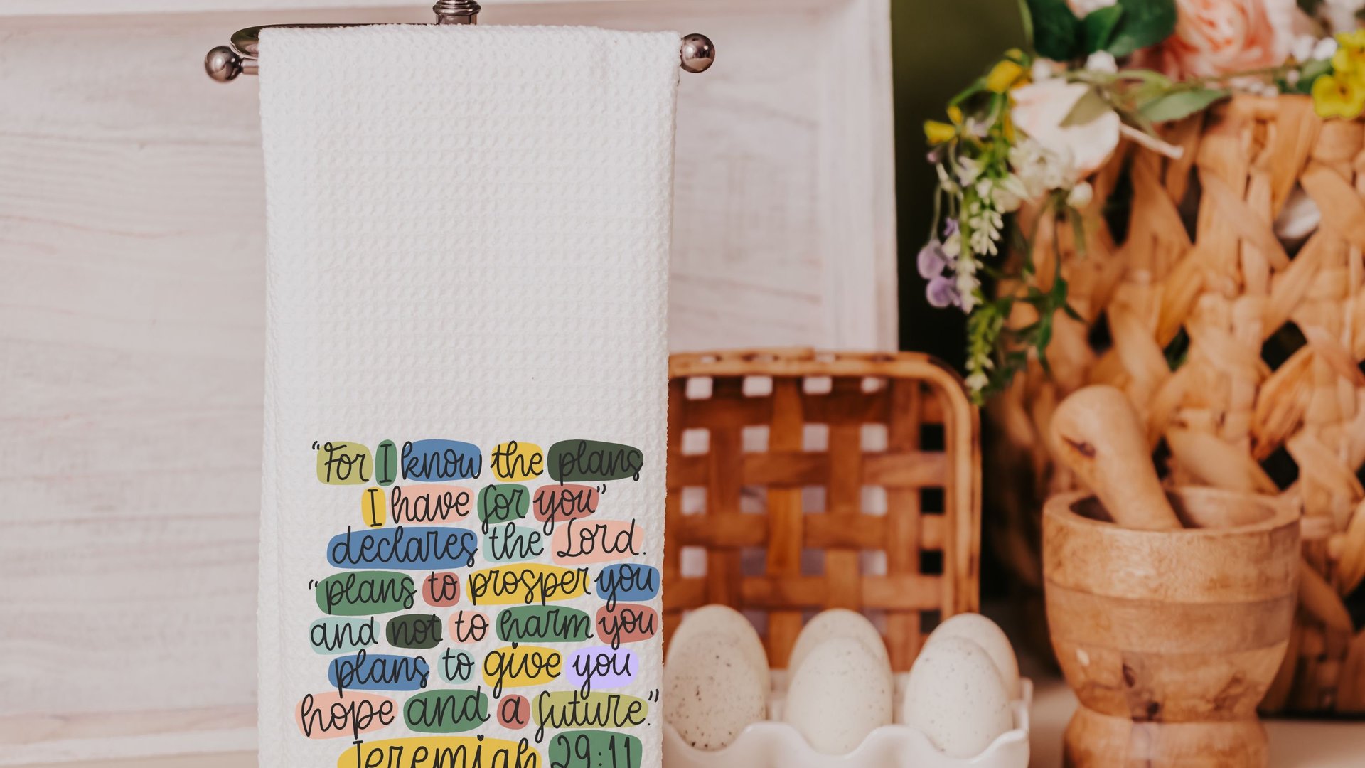 for I know the plans I have Bible verse decorative pillows with scripture, Jeremiah 29:11 throw pillow covers 18 x 18, Christian baby gifts