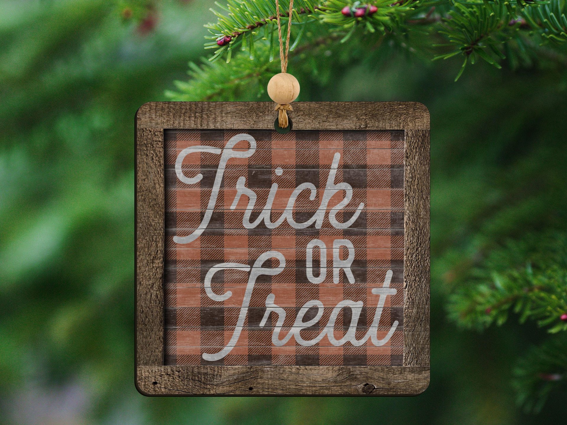 CapableByDesign trick or treat ornament