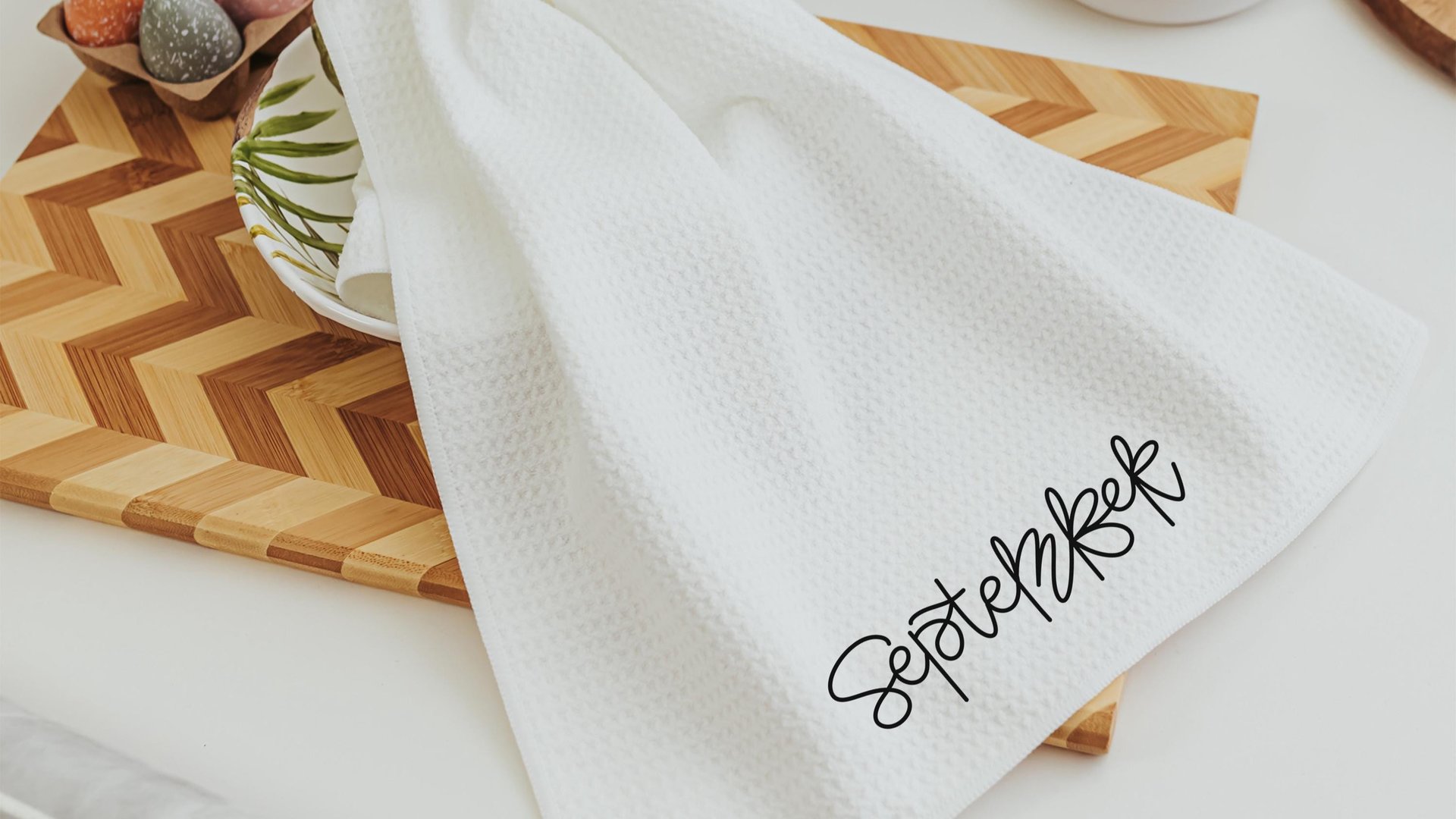 morning glory & aster flower throw pillows for bed, September birth flower gift for Mom, September birthday gifts for bff, kitchen towels