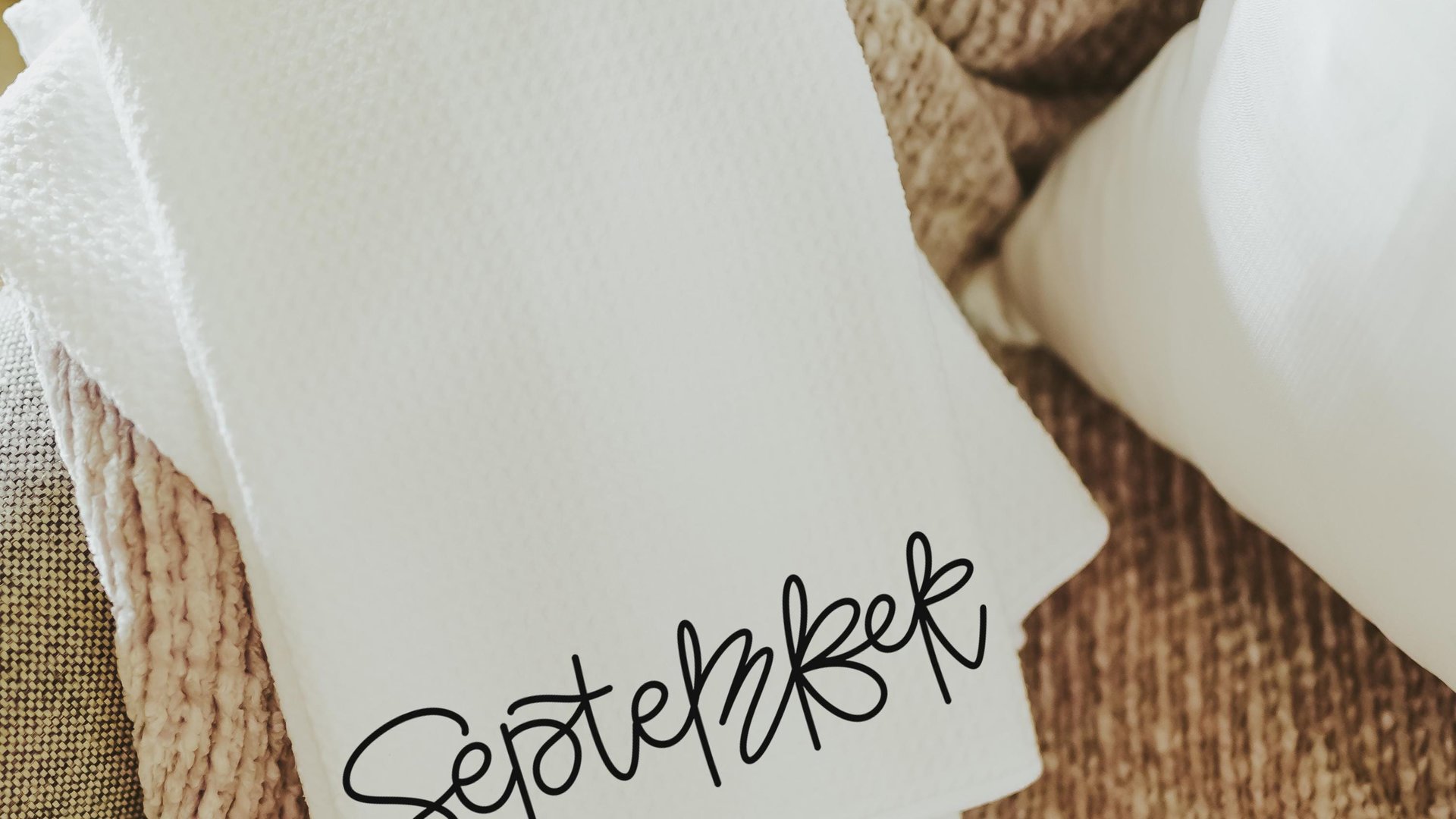 morning glory & aster flower throw pillows for bed, September birth flower gift for Mom, September birthday gifts for bff, kitchen towels