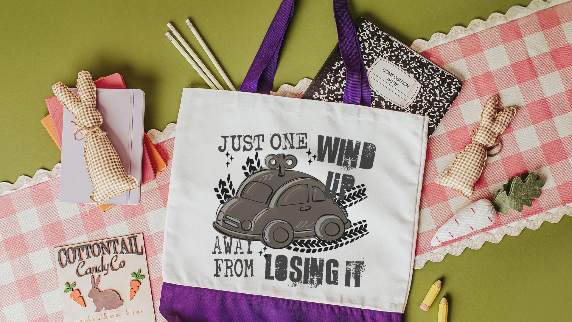 losing my mind funny tote bag for women, 2026 teacher appreciation gifts for daycare staff, end of year gifts summer totes for teachers