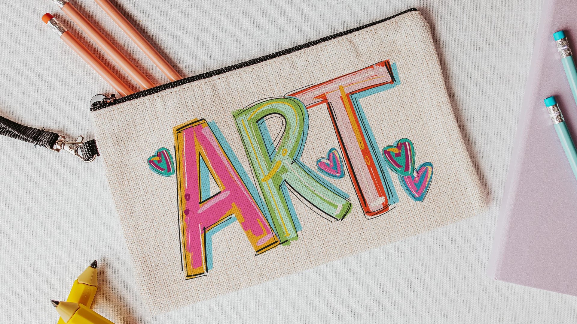 back to school pencil pouch with zipper, high school senior gifts for girls, class of 2026 school supplies, backpack accessories, first day