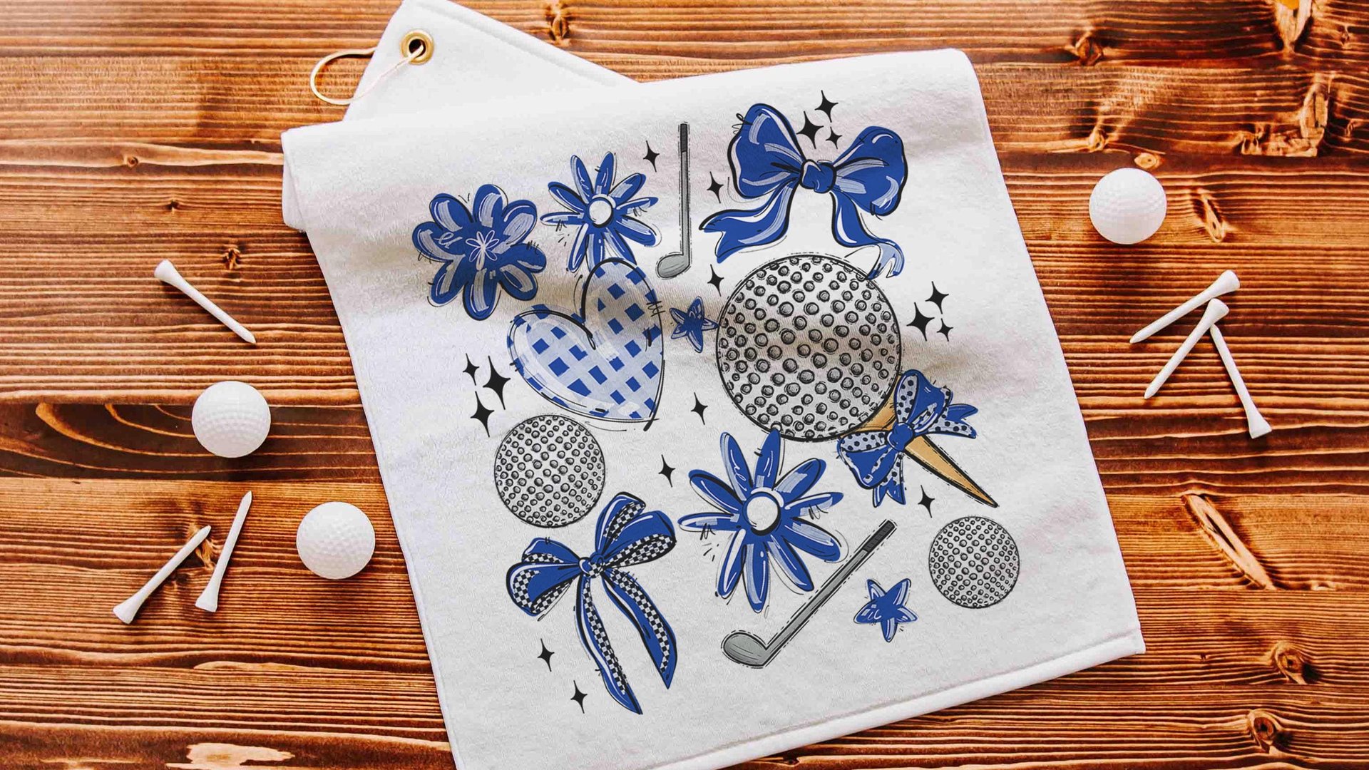 golf coquette golf towels for golf bags, gold school spirit items, cute golf stocking stuffers for golfers, golf ball towel, golfing gear