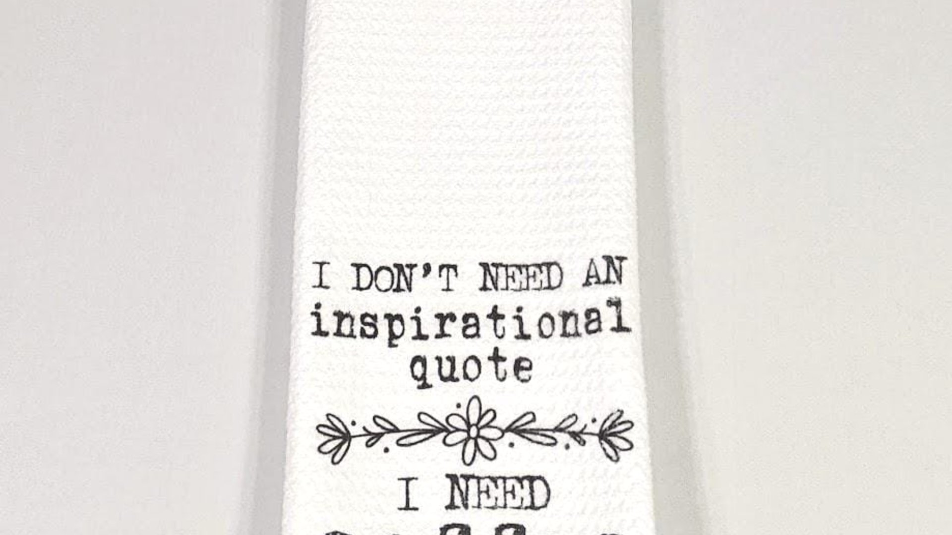 I need coffee sassy kitchen towel for Mom, coffee bar decor, snarky hand towels, sarcastic gifts for coworkers, funny housewarming gifts for