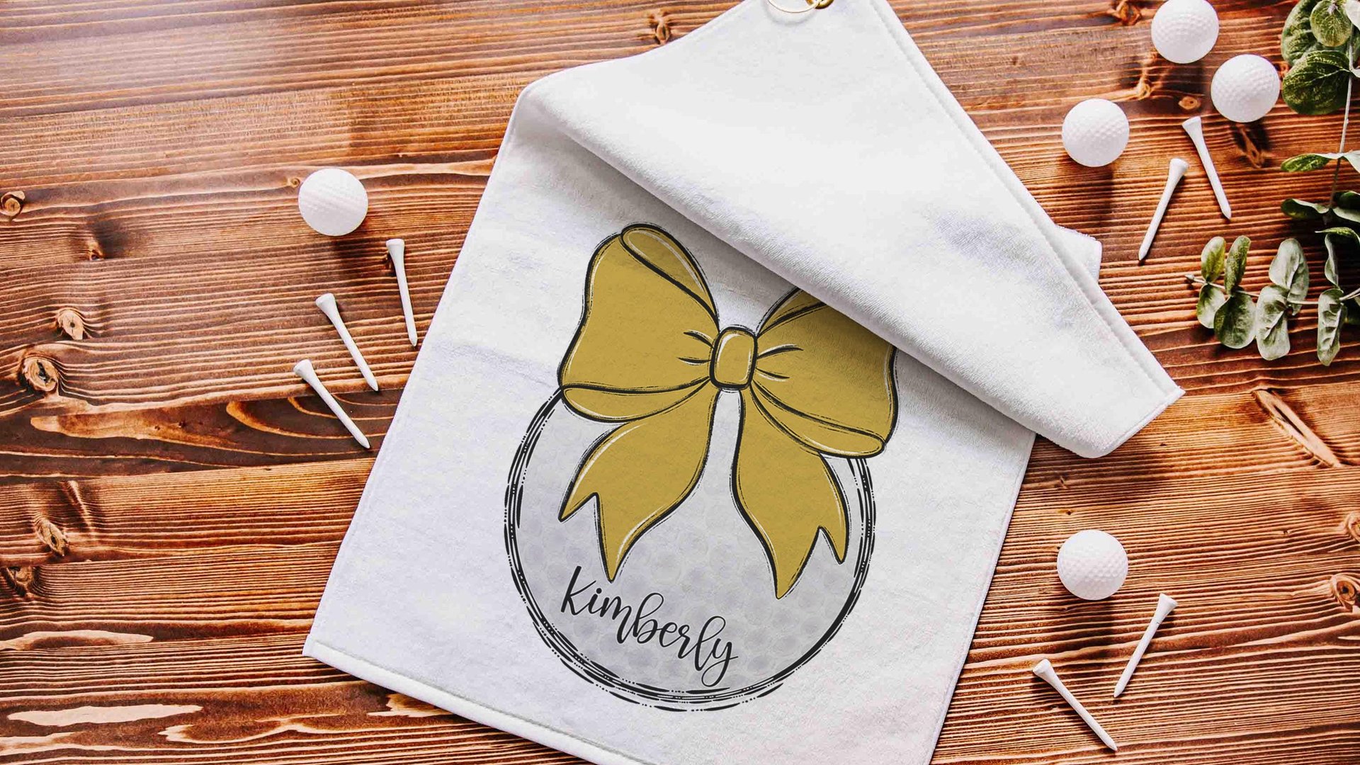 cute golf ball towel personalized girly golf towels for golf bags, gold school spirit items, golf stocking stuffers for women, golf mom era