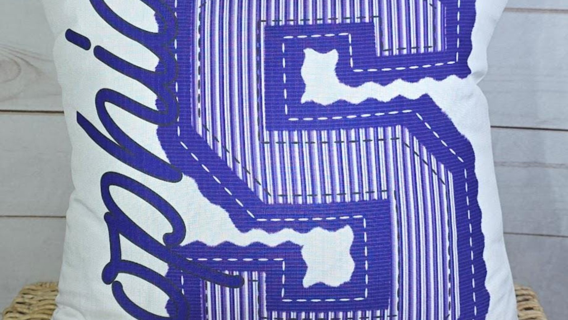 personalized dark turquoise seersucker pillow with name, teal dorm decor for girls, teenage girl gifts, Christmas gifts for college girls