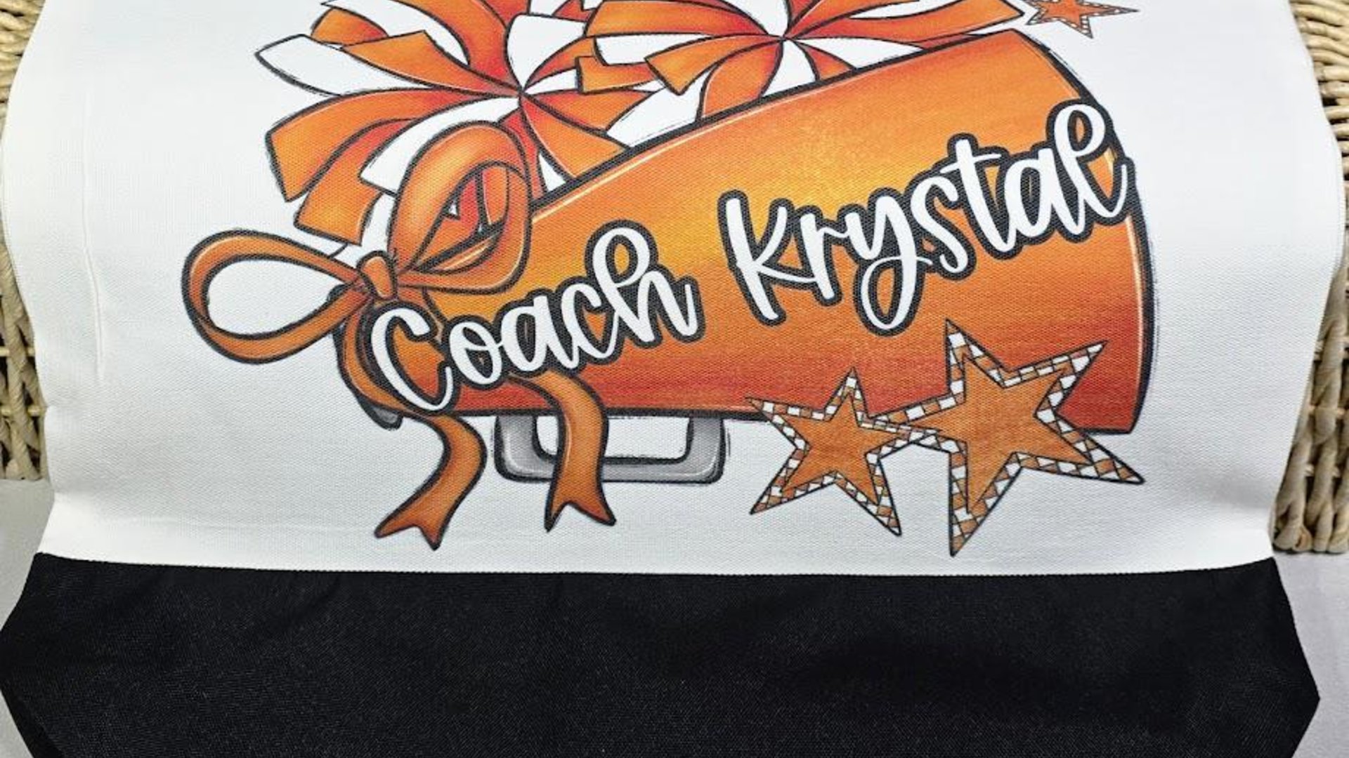 personalized cheer tote bag with name, red school spirit college cheerleading gear, Easter basket stuffers for teen girls, 2026 high school