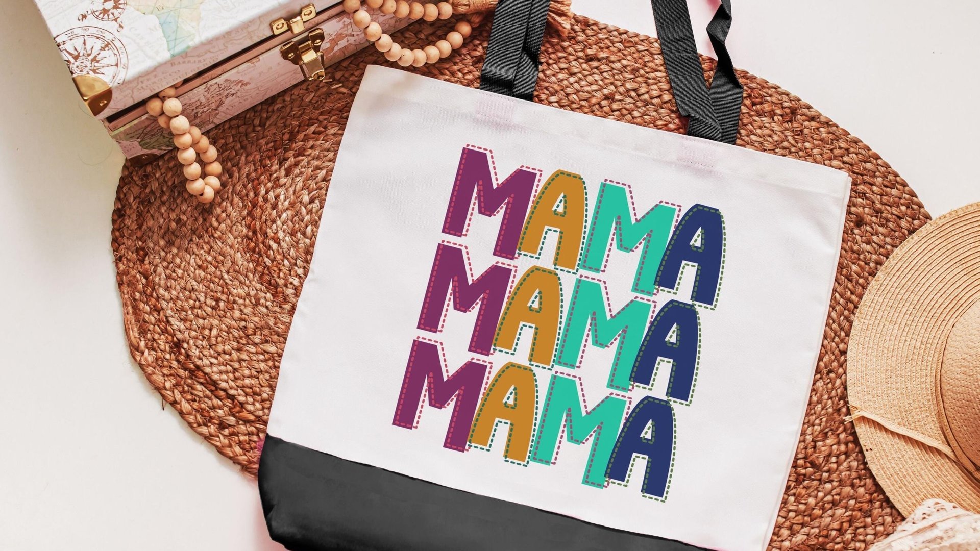 mama mama mama tote bags for moms, cute Mothers day gifts for first time moms, Mothering Sunday gifts, eco friendly tote bags for gift, best