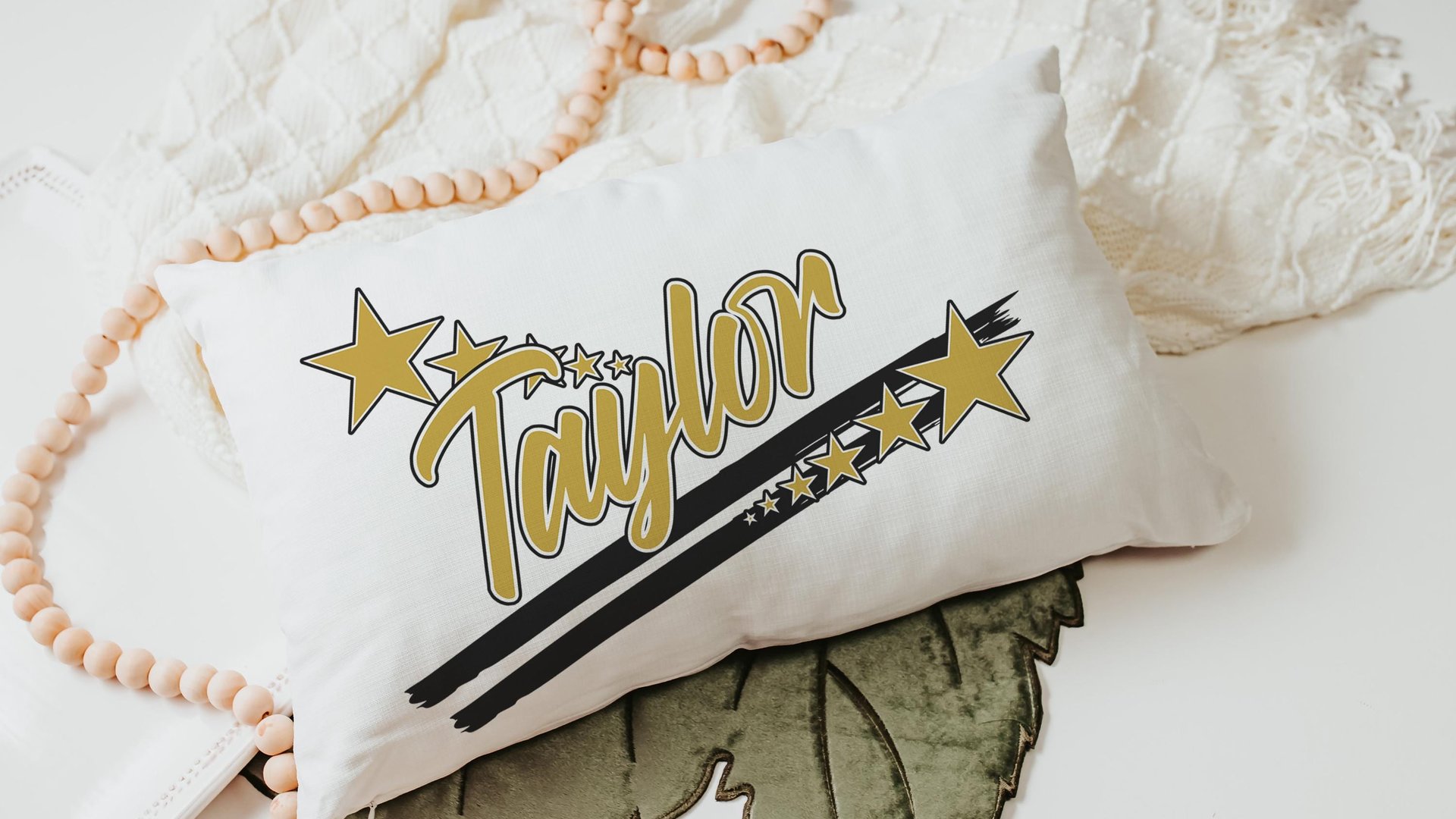 personalized name pillows for bed, teen girl gifts trendy gifts for girls, long pillows for full beds, best gifts for her, yellow dorm decor