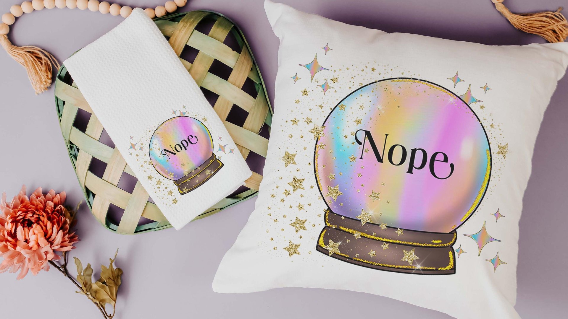 nope funny kitchen towels for gifts, custom quote pillow for bed, snarky decorative pillows for couch dorm decor for college girls, sassy