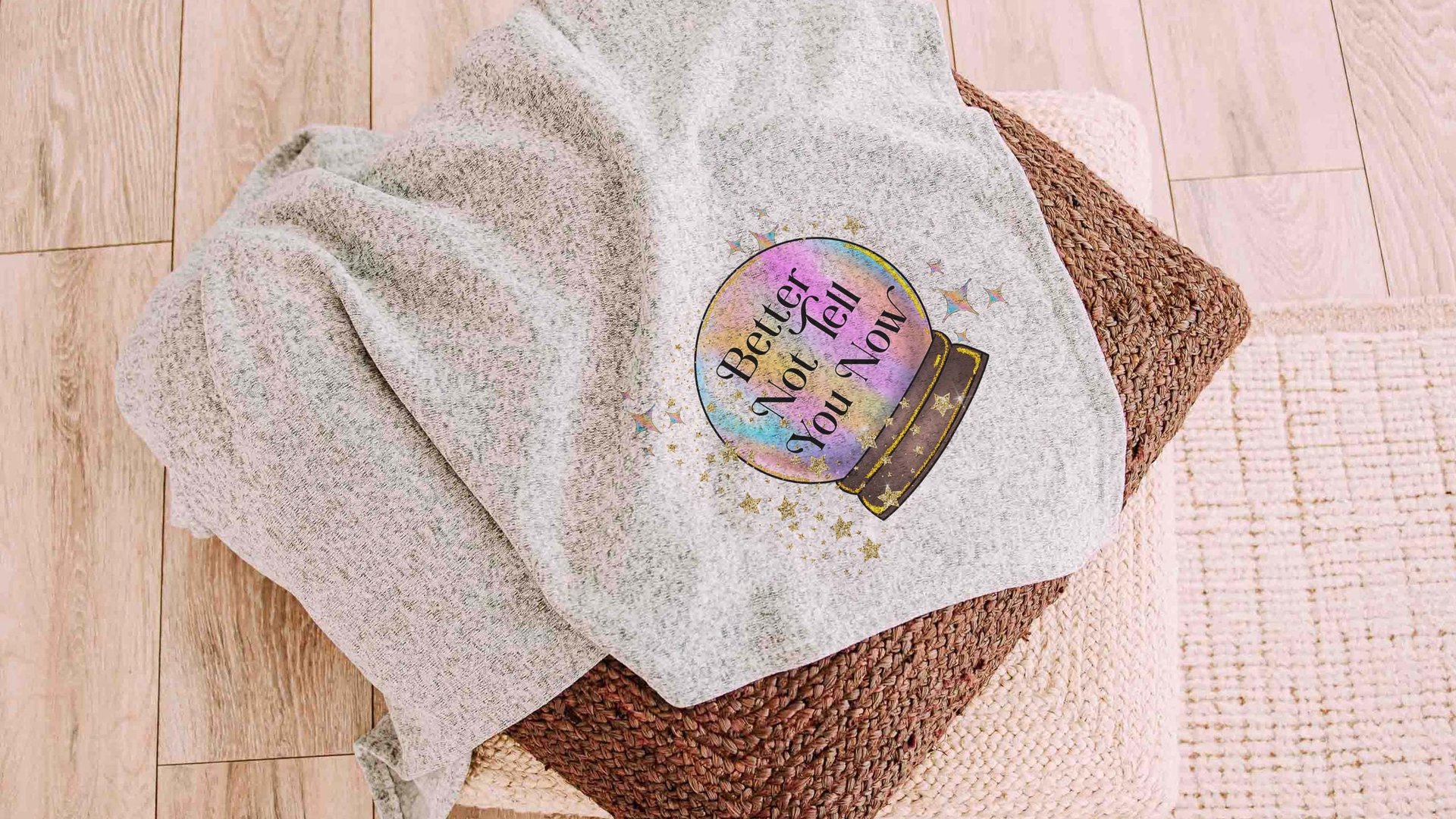 CUSTOM QUOTE BLANKET 50 x 60, cozy gifts for best friend, funny throw blanket for sofa, unique gifts for women who have everything, crystal