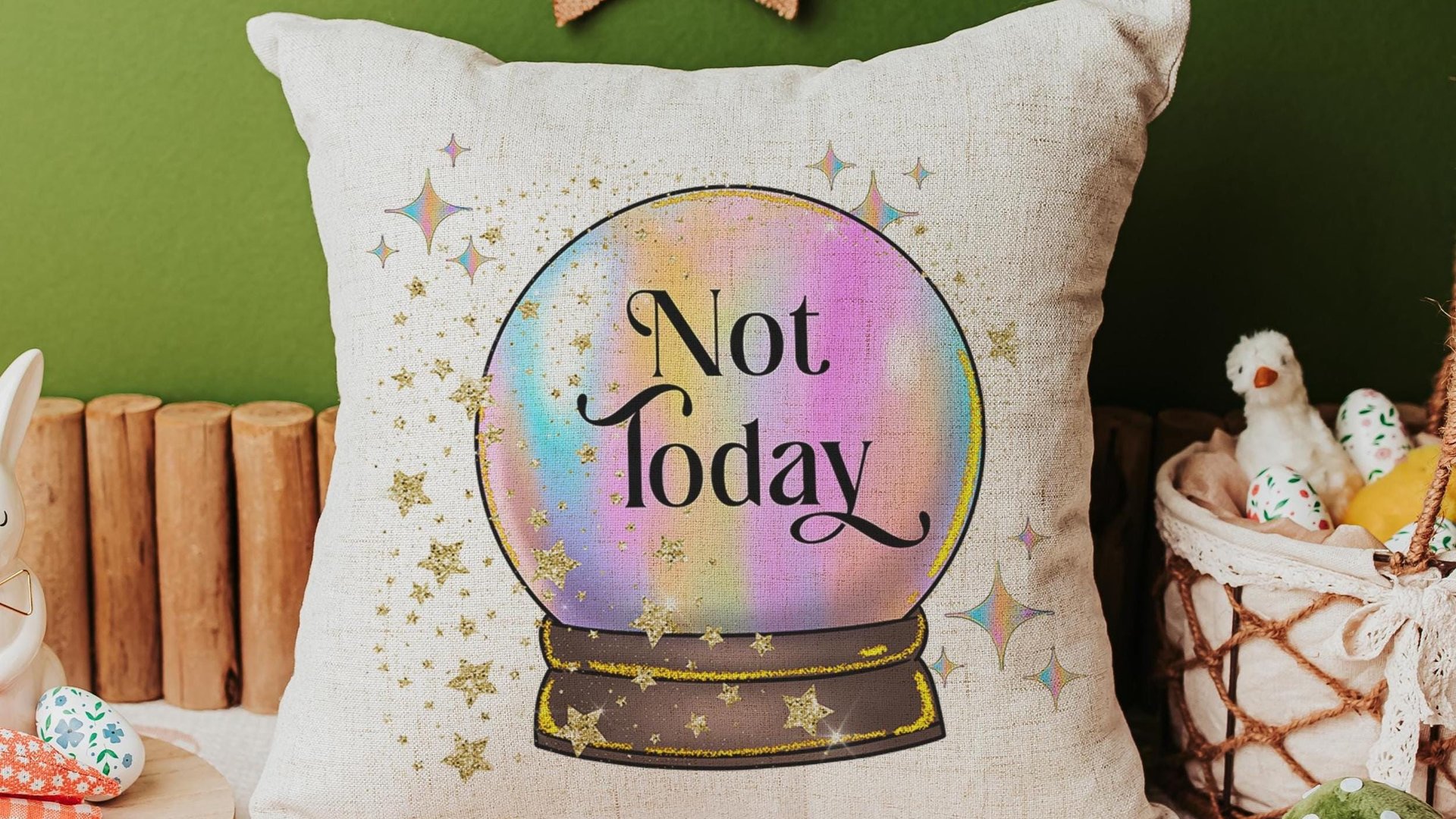 custom quote funny hand towels for bathroom, at least your mom thinks you're pretty crystal ball decor, sassy gift for best friends, snarky