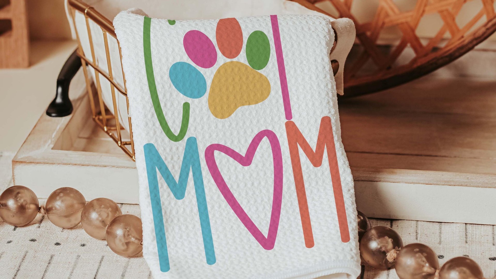 Cat mom throw pillow for chair, cute Mothers day gift for cat and cat lovers, cat lover throw pillow 18x18, colorful cat decor for kitchen