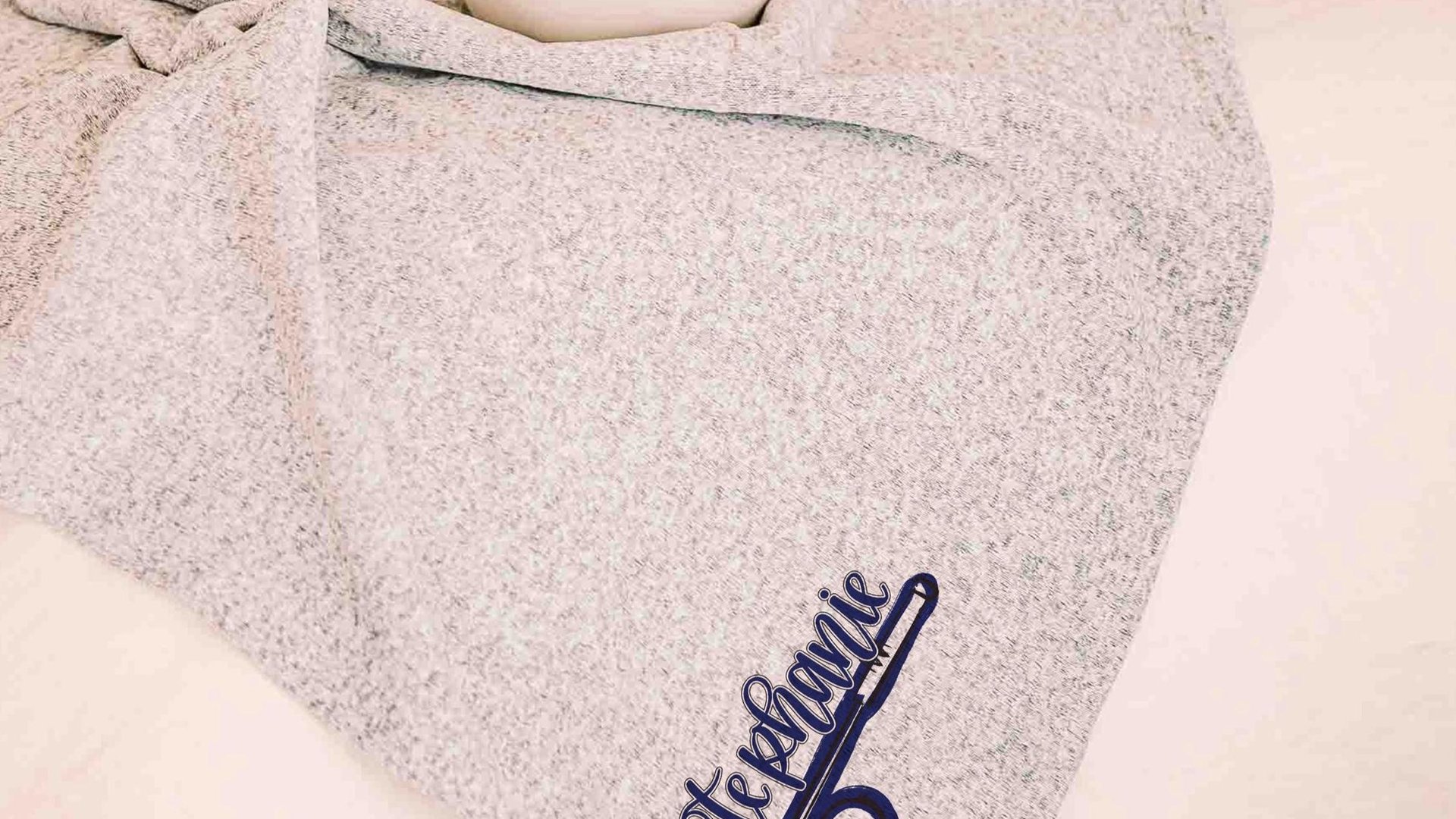 personalized golf blanket woman golfer graduate gift, carolina blue golf decor high school golf girls name throw blanket, college golf gifts