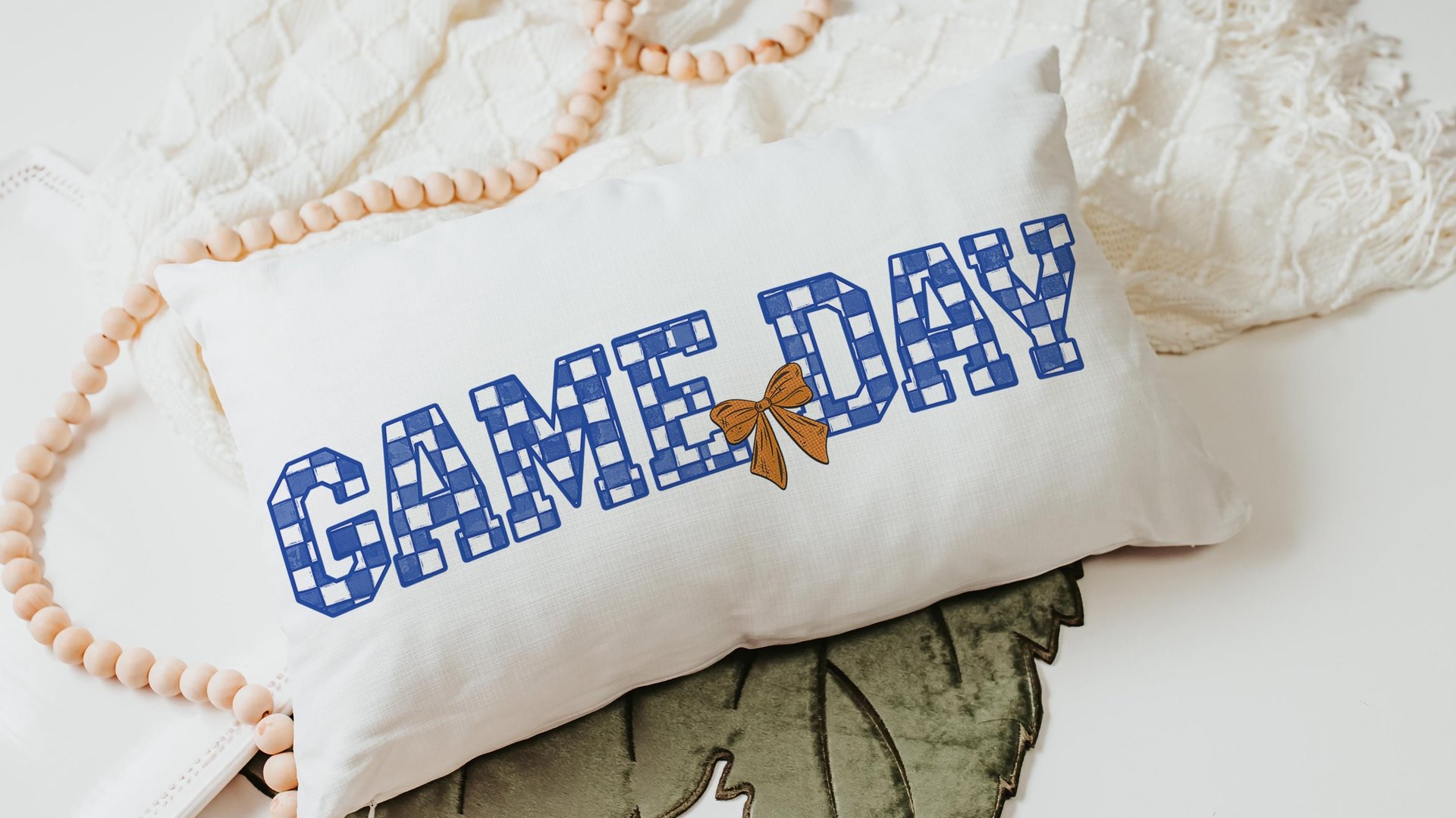 game day basketball throw pillows cute basketball gifts for girls basketball decor, carolina blue school spirit lumbar bed pillow for dorm